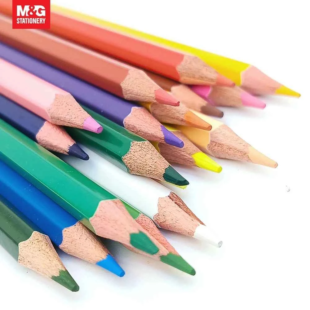 Color Pencil M&G 24 Colors Hexagonal Drawer AWP343D4 / Pensil Warna 24 Warna